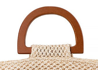 RESORT TASSEL TOTE IN BEIGE