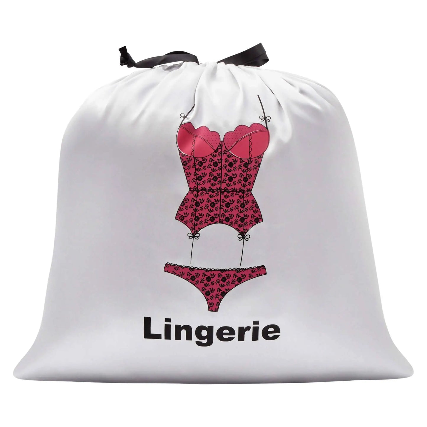 LUXURY SATIN TRAVEL STRING BAGS