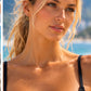 Ipanema Back Straps Bikini Top in black, model portrait