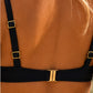 Ipanema Back Straps Bikini Top in black, back view