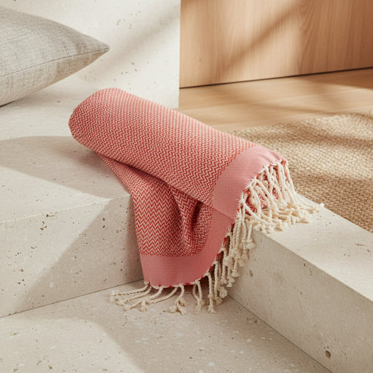 CORAL LUXURY BEACH TOWEL