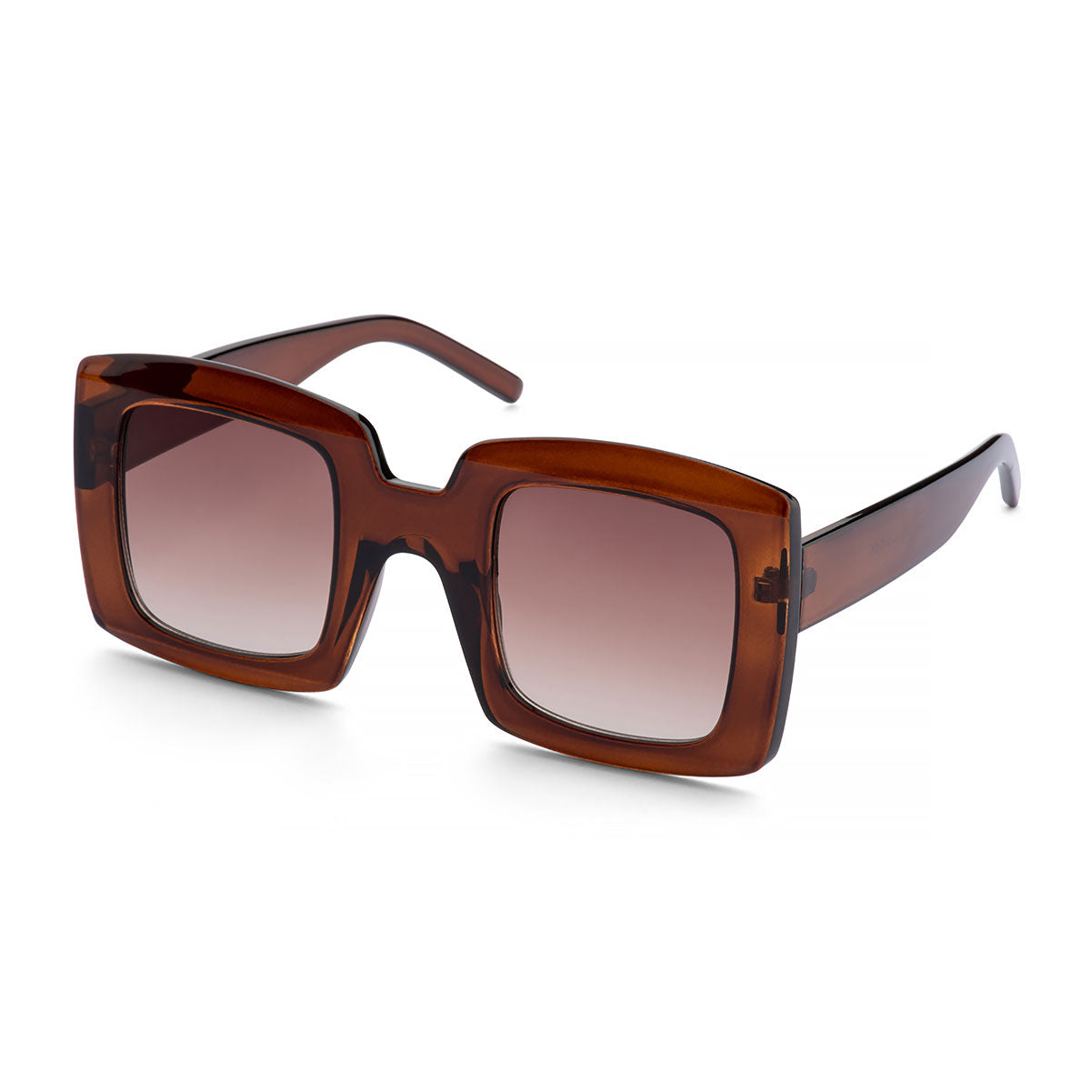 OVERSIZED SQUARE SUNGLASSES IN TORTOISE SHELL