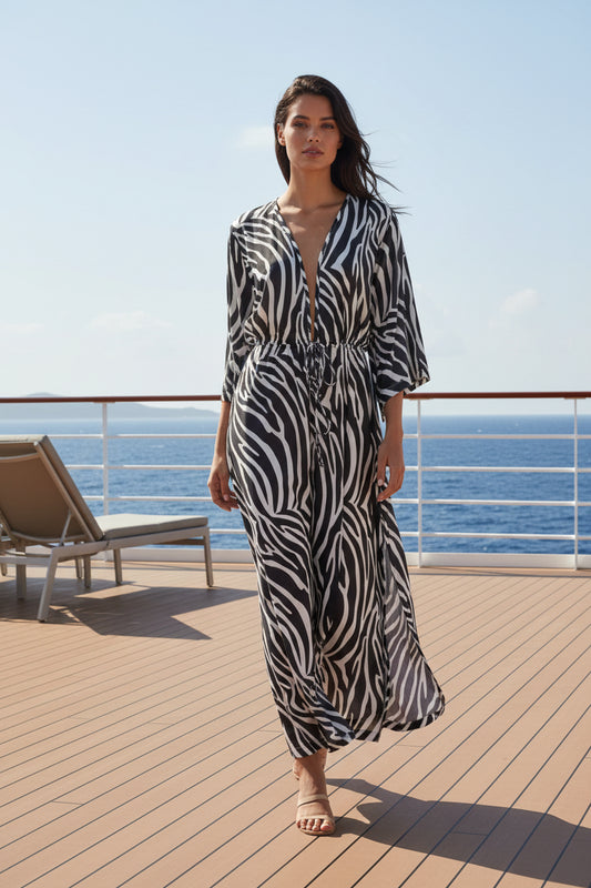 IPANEMA ZEBRA KIMONO