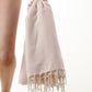 ROSE MIST LUXURY BEACH TOWEL